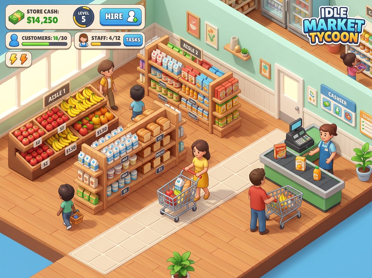 Pocket Mart Tycoon